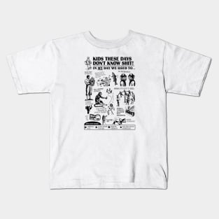 Back in the day Kids T-Shirt
